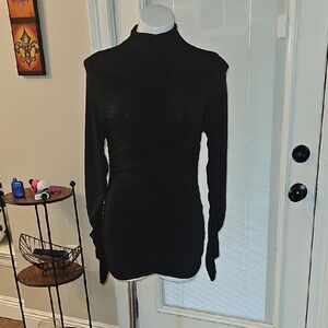 Boston Proper Elegant Black Dress
